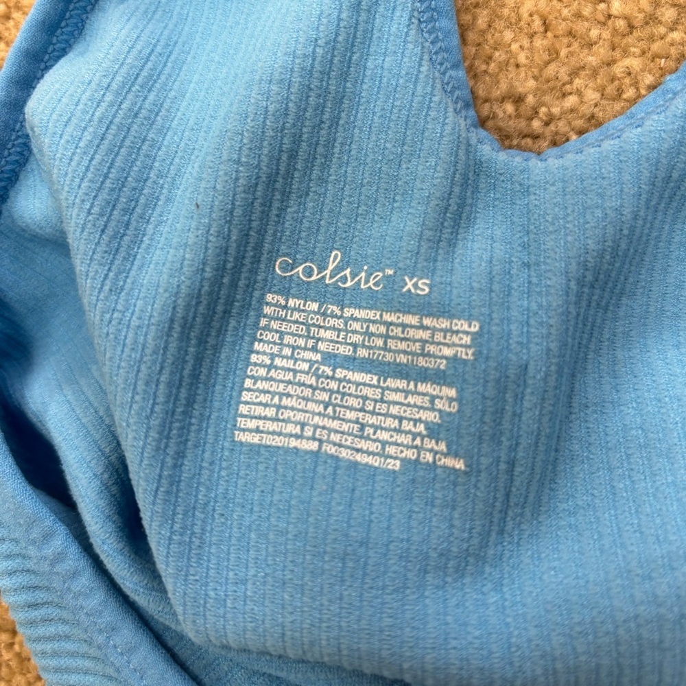 Women’s Colsie Ribbed Intimate Bra - Picture 2 of 3